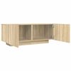 vidaXL Meuble TV Ch&ecirc;ne sonoma 100x35x40 cm Bois d'ing&eacute;nierie