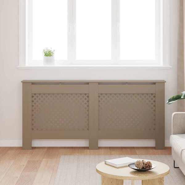 vidaXL Cache-radiateur 172x19x81,5 cm MDF