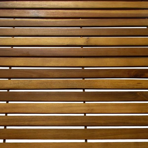 Tapis de bain en acacia 3 pcs