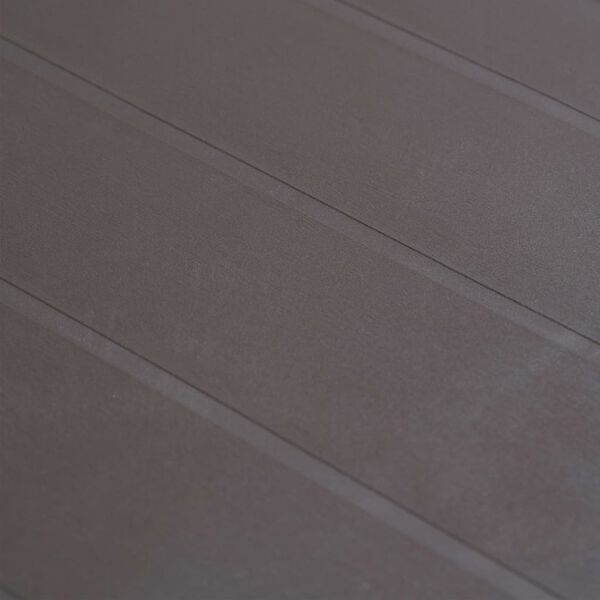 vidaXL Table de jardin Marron 79x79x72 cm Plastique Aspect de rotin