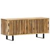 vidaXL Meuble TV 90x30x40 cm Bois de manguier massif