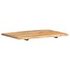 vidaXL Dessus de table Bois d'acacia massif 80x(50-60)x2,5 cm