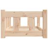 vidaXL Lit pour chien 55,5x45,5x28 cm bois de pin solide