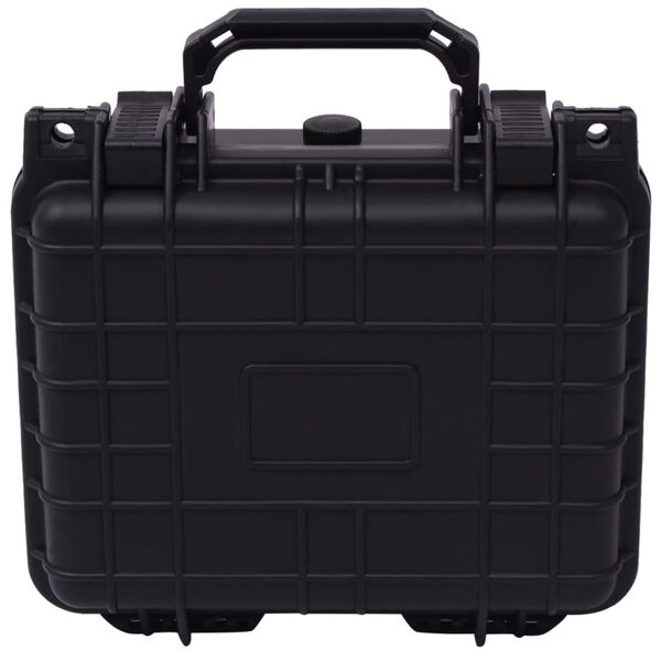 vidaXL Bo&icirc;te de protection pour &eacute;quipement 27 x 24,6 x 12,4 cm noir