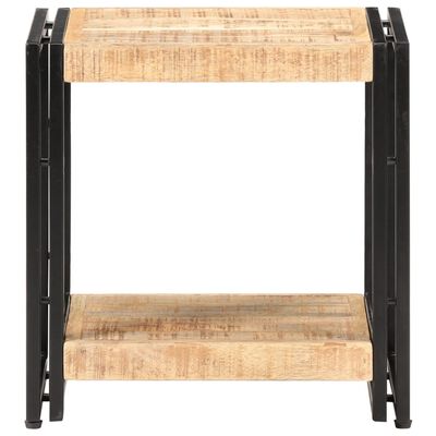 vidaXL Table d'appoint 40x30x40 cm Bois de manguier brut