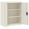 vidaXL Classeur blanc 90x40x105 cm acier