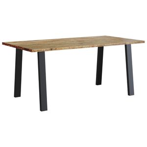 vidaXL Table &agrave; manger 150x90x75 cm bois d'acacia solide