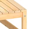 vidaXL Salon de jardin 2 pcs avec coussins Bois de pin massif