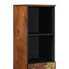 vidaXL Buffet marron miel 38 x 33 x 160 cm Bois de mangue massif
