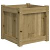 vidaXL Jardini&egrave;res 2 pcs bois de pin impr&eacute;gn&eacute;