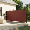 vidaXL Auvent lat&eacute;ral r&eacute;tractable marron 180x300 cm