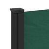 vidaXL Auvent lat&eacute;ral r&eacute;tractable vert fonc&eacute; 100x300 cm