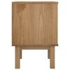 vidaXL Table de chevet OTTA 45x39x57 cm bois de pin massif