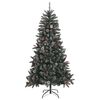 vidaXL Sapin de No&euml;l artificiel avec support Vert 180 cm PVC