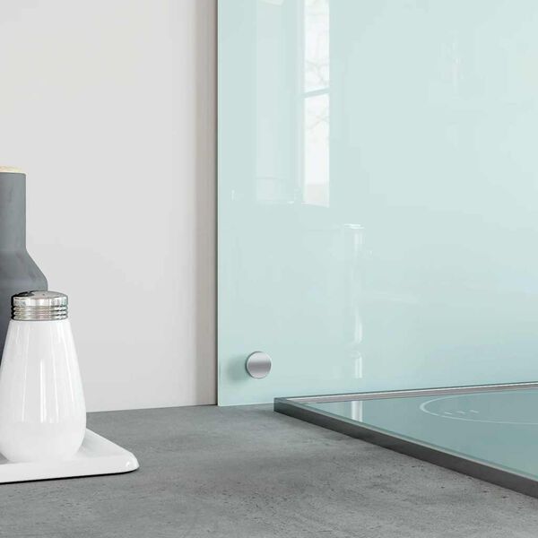 vidaXL Dosseret de cuisine Blanc 70x50 cm Verre tremp&eacute;