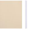 vidaXL &Eacute;cran d'intimit&eacute; de jardin PVC 35x0,19 m Cr&egrave;me