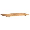 vidaXL Dessus de table Bois d'acacia massif 100x(50-60)x2,5 cm