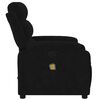vidaXL Fauteuil de massage inclinable noir velours
