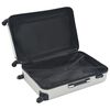 vidaXL Valise rigide 3 pcs Argenté brillant ABS