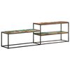 vidaXL Meuble TV 180x30x50 cm Bois de r&eacute;cup&eacute;ration massif