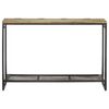 vidaXL Table console 110x35x75 cm Bois de récupération massif