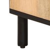 vidaXL Tables de chevet 2 pcs 40x33x46 cm Bois de manguier solide