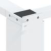 vidaXL Socle double pour lave-linge et s&egrave;che-linge blanc