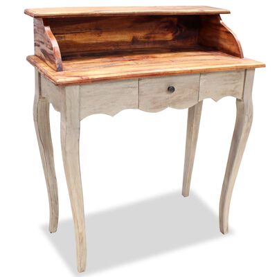 vidaXL Bureau Bois de récupération massif 80x40x92 cm