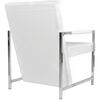 vidaXL Fauteuil cabriolet blanc similicuir