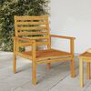 vidaXL Fauteuil de jardin lot de 2 66,5x65x81 cm bois massif d'acacia