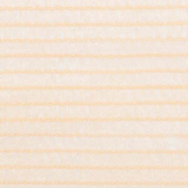 vidaXL Filet brise-vue PEHD 2 x 25 m Beige