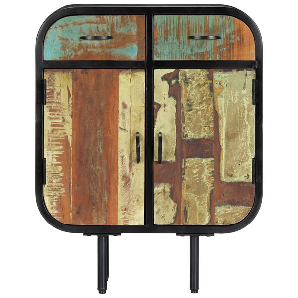 vidaXL Buffet 60x30x75 cm Bois de r&eacute;cup&eacute;ration massif