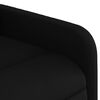 vidaXL Fauteuil inclinable de massage &eacute;lectrique noir tissu