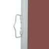 vidaXL Auvent lat&eacute;ral r&eacute;tractable de patio 600x160 cm marron