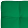 vidaXL Coussins de canap&eacute; palette lot de 7 Vert