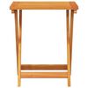 vidaXL Table pliable de jardin 50x36x60 cm bois d'acacia solide