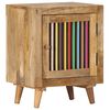 vidaXL Table de chevet 40x30x50 cm Bois de manguier massif