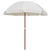 vidaXL Parasol de jardin avec m&acirc;t en acier 240 cm Sable
