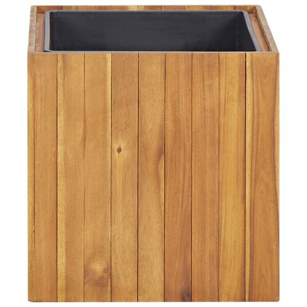vidaXL Lit sur&eacute;lev&eacute; de jardin 43,5x43,5x44 cm Bois massif d'acacia