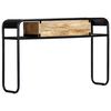 vidaXL Table console 118 x 30 x 75 cm Bois de manguier massif