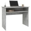 vidaXL Bureau Gris b&eacute;ton 90x50x74 cm Bois d'ing&eacute;nierie