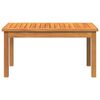 vidaXL Table basse Marron Bois d'acacia massif