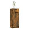 vidaXL Armoire de bain Ch&ecirc;ne fum&eacute; 32x34x90 cm Bois d'ing&eacute;nierie