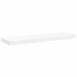 vidaXL &Eacute;tag&egrave;re flottante murale blanc 80x23,5x3,8 cm MDF