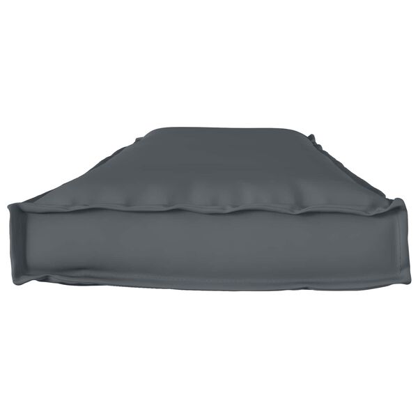 vidaXL Coussin Anthracite 140 x 40 x 8 cm Tissu Oxford
