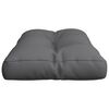 vidaXL Coussin de palette anthracite 80x40x12 cm tissu
