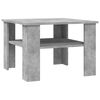 vidaXL Table basse Gris b&eacute;ton 60x60x42 cm Bois d&rsquo;ing&eacute;nierie