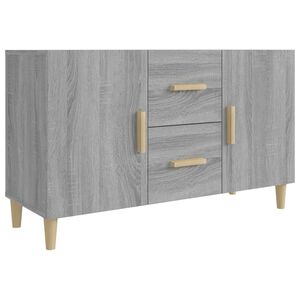vidaXL Buffet sonoma gris 100x36x60 cm bois d'ing&eacute;nierie