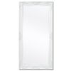 vidaXL Miroir mural style baroque 120x60 cm Blanc