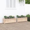 vidaXL Jardini&egrave;res 2 pcs bois de pin massif